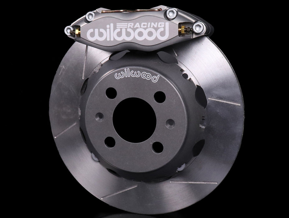 Wilwood Forged Dynalite Front Race BBK Kit - Type III Anodize Caliper - 11.75in GT Slotted Rotor