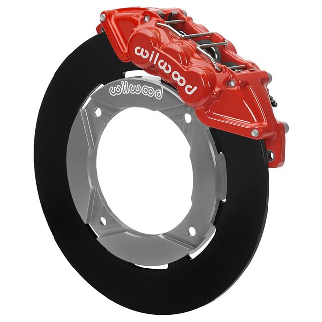 Wilwood 2019 Polaris Turbo UTV6 Front Kit 11.25in - Red