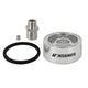 Mishimoto Oil Filter Spacer 32mm M20 x 1.5 Thread - Silver