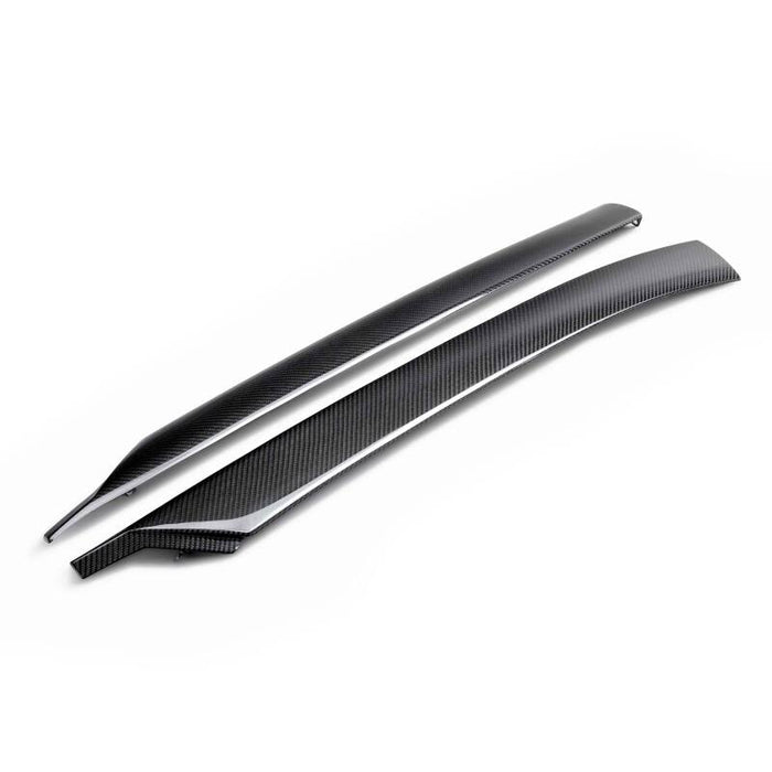 Anderson Composites 20-23 Corvette C8 Stingray Carbon Fiber Pillars Covers (Pair)