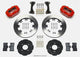 Wilwood Forged Dynalite Front Hat Kit 12.19in Red 90-99 Civic w/240 mm Disc