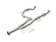 aFe Toyota Tacoma 16-17 V6-3.5L Twisted Steel Y-Pipe w/ Cat