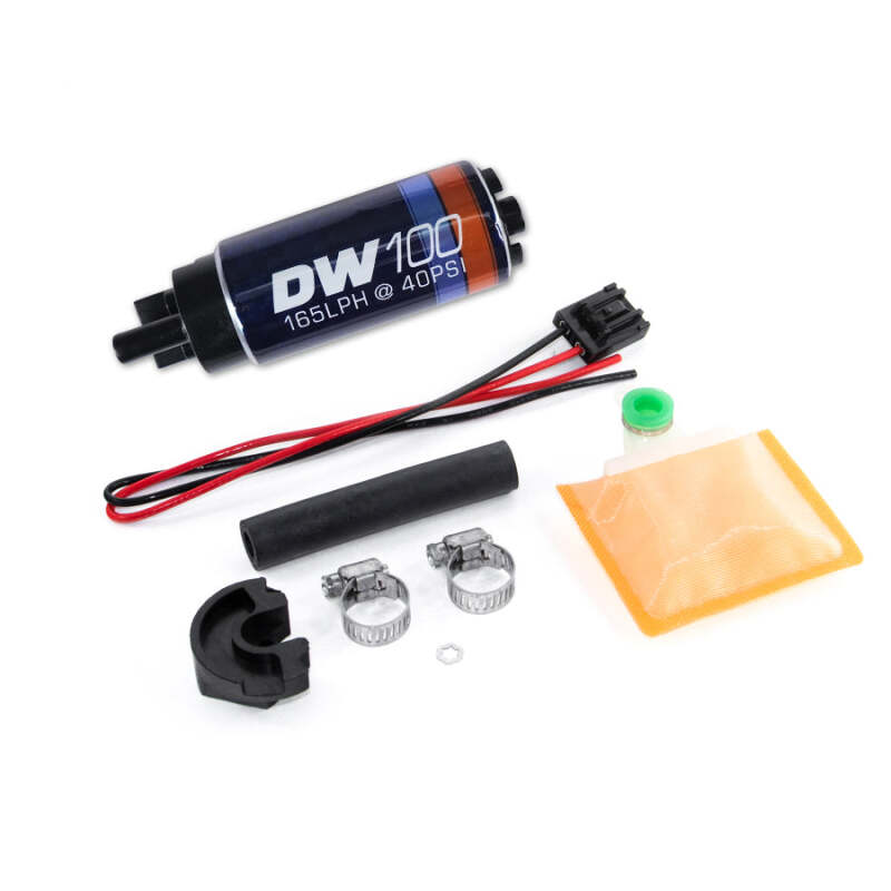 DeatschWerks 165 LPH In-Tank Fuel Pump w/ 89-94 Nissan 240sx Install Kit