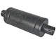 aFe MACH Force-Xp 409 SS Muffler w/ Black finish 2-1/2in Inlet & Outlet 14in x 16in Diameter