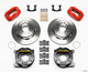 Wilwood Forged Dynalite P/S Park Brake Kit Red Small Ford 2.50in Offset