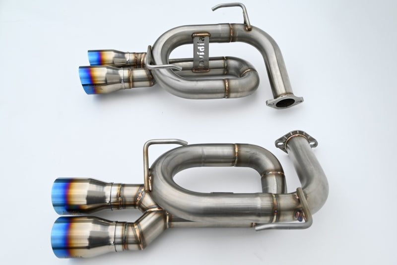 Invidia 22+ Subaru WRX Twin Loop 3.5in. Single Layer T.I Tip Axle-Back Exhaust