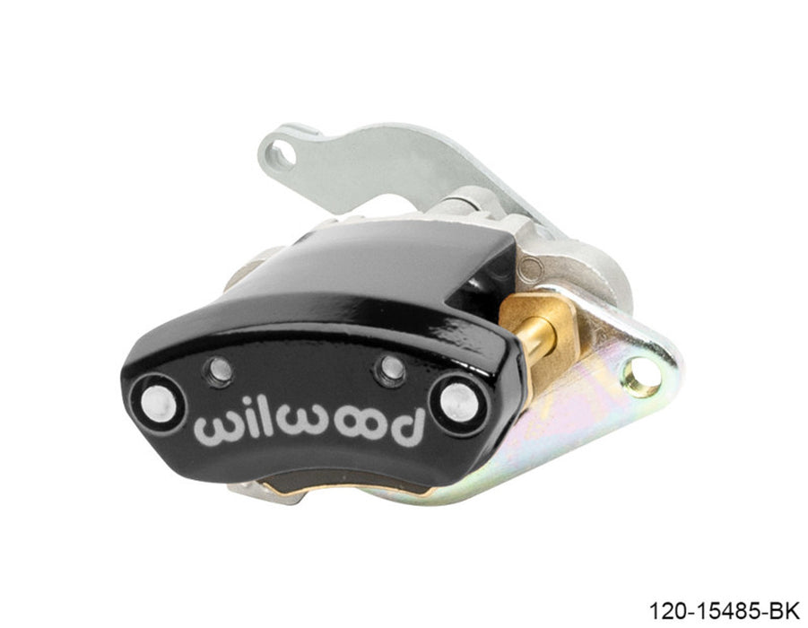 Wilwood LH MC4 Mechanical Parking Brake Caliper - 2.00in Bracket - 1.10in Disc - Black