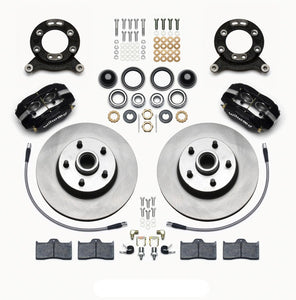Wilwood Forged Dynalite Front Race BBK Kit - Anodize Caliper - 11.75in GT Slotted Rotor 16+ Miata