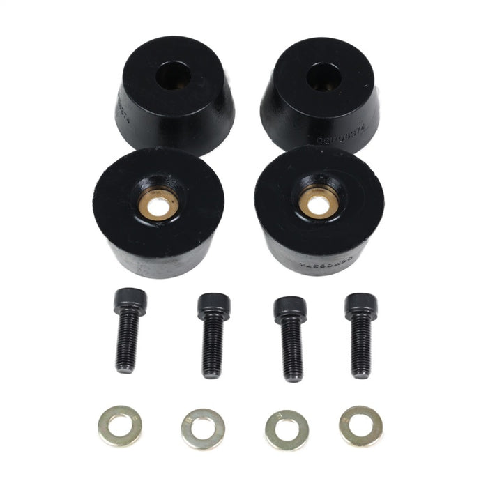 Energy Suspension 96-02 Toyota 4Runner Front Hyper Flex Bump Stop Set - Black