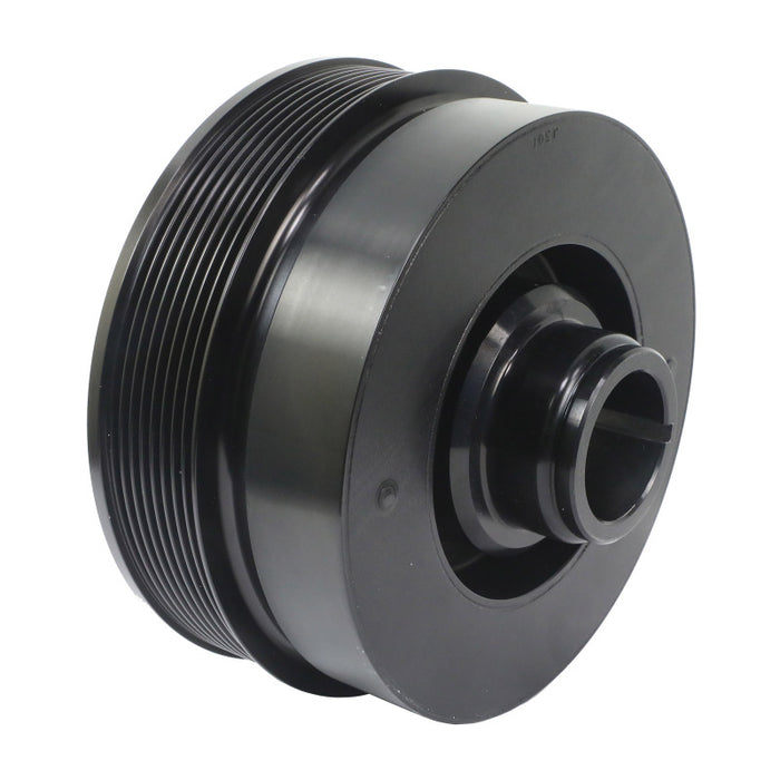 Fluidampr Chevy LSX 6-1/4in Damper w/Single 8 Rib 6.57in Dia Pulley Steel Internally Balanced Damper