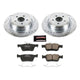 Power Stop 15-19 Ford Edge Rear Z23 Evolution Sport Brake Kit