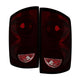 xTune Dodge Ram 1500 07-08 OEM Style Tail Lights -Red Smoked ALT-JH-DR07-OE-RSM