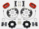 Wilwood Forged Dynalite Front Hat Kit 12.19in Red 2016-Up Mazda MX5 Miata w/ Lines