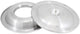 K&N 16in Spun Aluminum Top & Bottom Plate