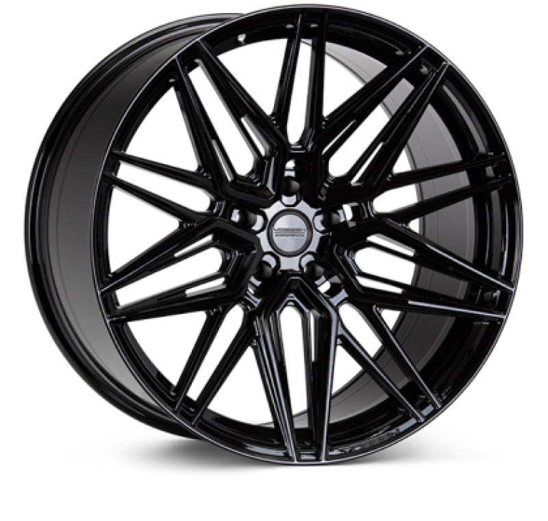 Vossen HF7 - 22x10 - ET36 - 5x112 - 66.56 - FLAT - GB - Gloss Black Wheel