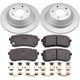Power Stop 15-19 Kia Sedona Rear Z17 Evolution Geomet Coated Brake Kit