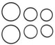 Wilwood O-Ring Kit - 1.88/1.38/1.25in Square Seal - 6 pk.