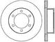 StopTech Power Slot 95-04 Toyota Tacoma / 11/95-02 4Runner Front Left Cryo Slotted Rotor