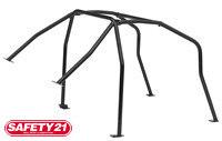 Cusco Safety21 2-Passenger 7-Point BLK Around Dash-Type Roll Cage 99-03 Honda S2000 F20C 2000cc
