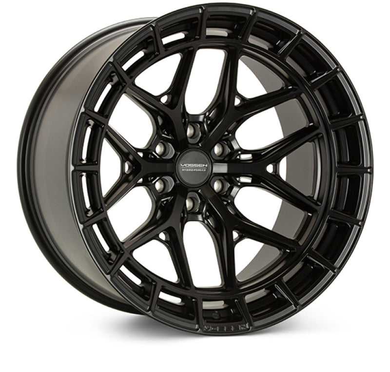 Vossen HF6-4 18x9 / 6x139.7 / ET0 / Super Deep / 106.1 CB - Satin Black Wheel