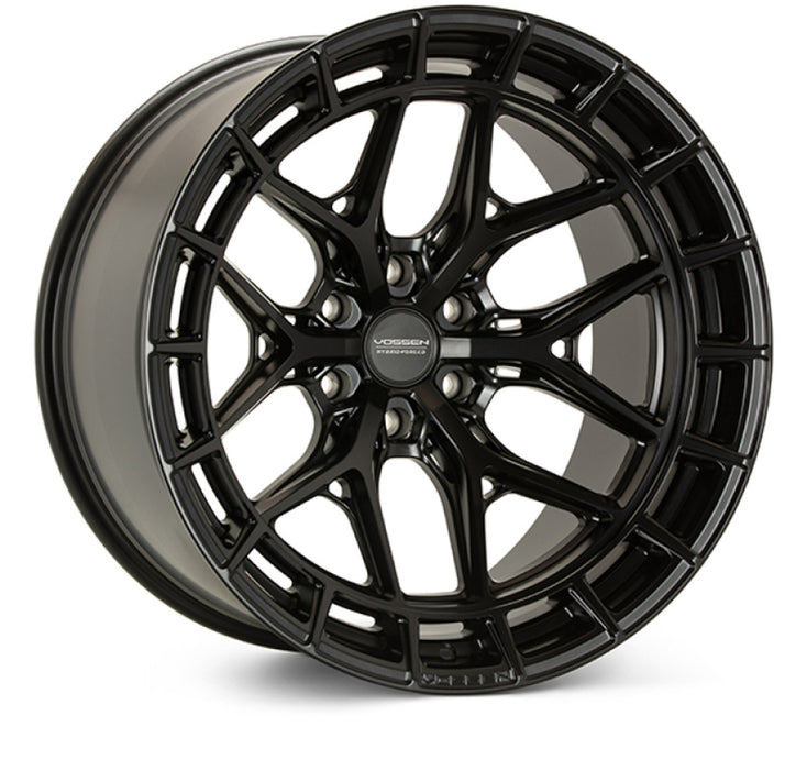 Vossen HF6-4 18x9 / 6x139.7 / ET0 / Super Deep / 106.1 CB - Satin Black Wheel