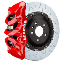 Brembo 2018+ Audi RS5/S4/S5 Front GT BBK 6 Piston Cast 394x36 2pc Rotor Drilled - Flou Yellow