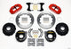 Wilwood Narrow Superlite 4R Rear P-Brk Kit 12.88in Red Chevy 12 Bolt w/ C-Clips