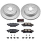 Power Stop 14-15 Lexus IS250 Rear Z17 Evolution Geomet Coated Brake Kit (US & Canadian Models Only)