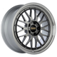 BBS LM 18x8 5x114.3 ET40 Diamond Black Center / Machined Lip Wheel -82mm PFS/Clip Required
