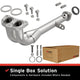 BRE Exhaust 96-00 Civic EL 1.6L Front Pipe Kit