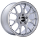 BBS CH-R 18x8 5x120 ET40 Brilliant Silver Polished Rim Protector Wheel -82mm PFS/Clip Required