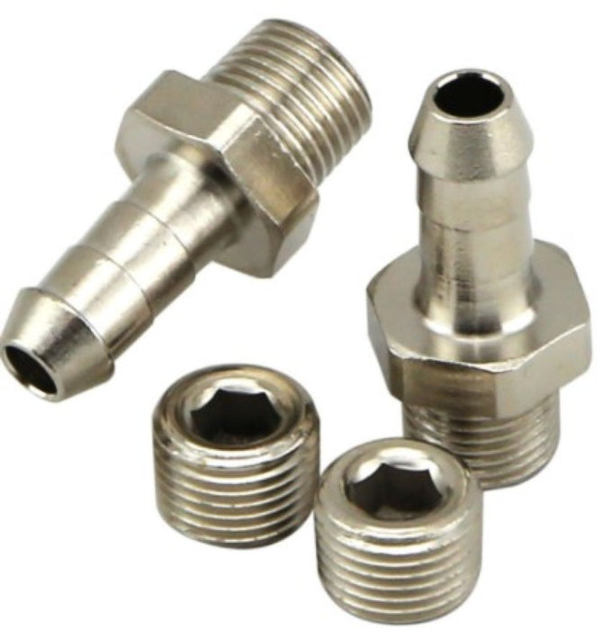 Turbosmart M10 Female to 1/8 NPT Male Straight - Clear