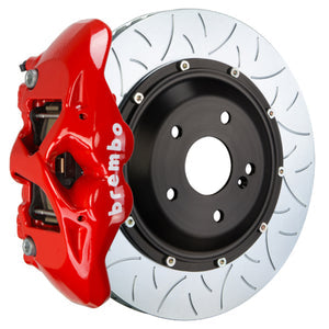 Brembo 25+ BMW X3 30 xDrive (G45) Front GT BBK 6 Piston Cast 380x34 2pc Rotor Slotted Type-1 - Black