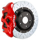 Brembo 25+ BMW X3 30 xDrive (G45) Front GT BBK 6 Piston Cast 380x34 2pc Rotor Slotted Type-3 - Red
