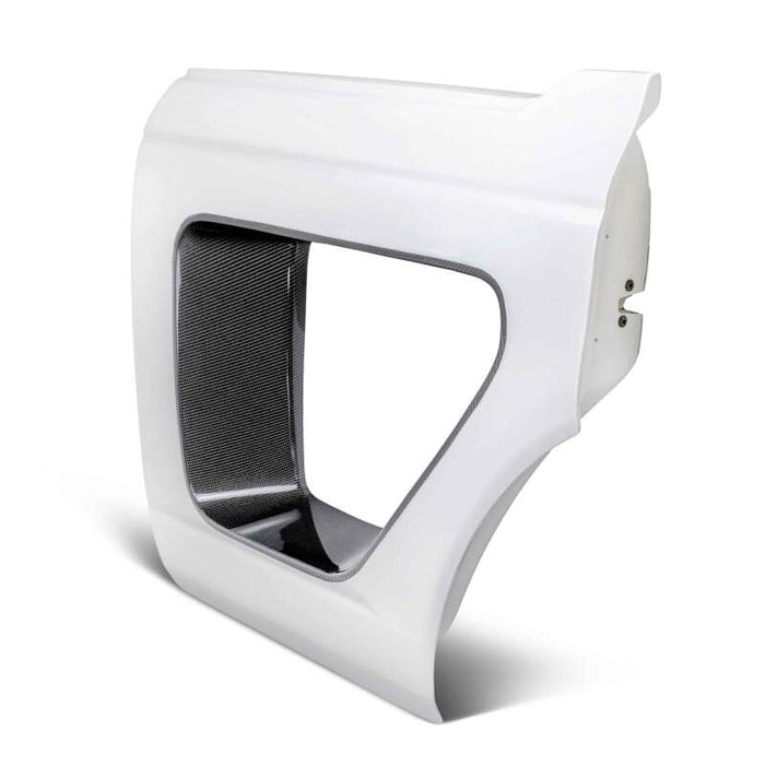 Anderson Composites 21-22 Ford Bronco 4DR Fiberglass Rear Doors (Pair) w/ CF Inserts - Off Road