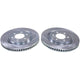 Power Stop 22-23 Ford F-150 Lightning Front Drilled & Slotted Rotor - Pair