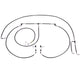 Chase Bays Chevrolet Corvette C5/C6 Inline/Pass-Thru OE MC & Brake Lines Hydro Handbrake Line Kit