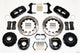Wilwood AERO4 Rear P-Brake Kit 14.00in Drilled Mopar/Dana 2.36in Off w/Snap Ring Bearing