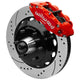 Wilwood 63-87 C10 FNSL6R Front Big Brake Kit 14in drill/slot 6x5.5 BP for drop spindles - Red