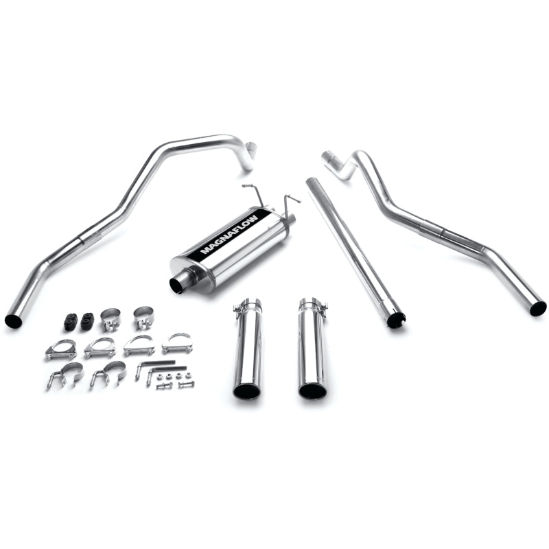 MagnaFlow Sys C/B 99 Ford F-Series Dual Exit