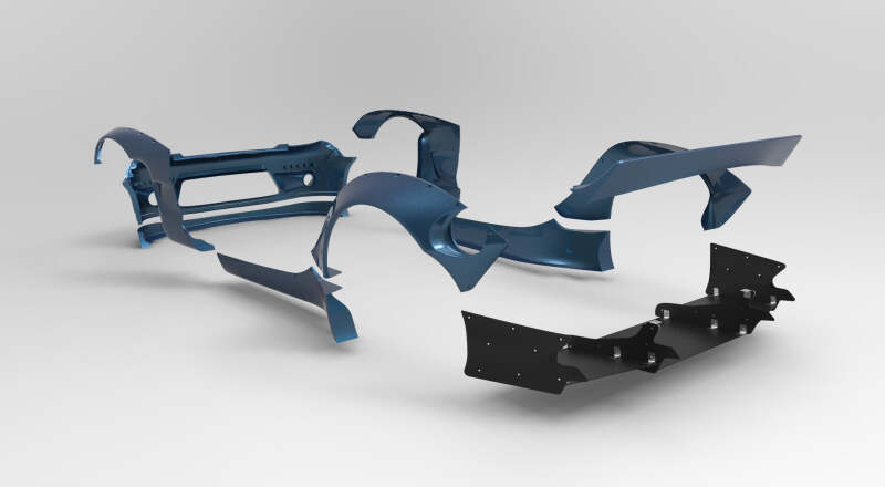 GReddy 93-95 Mazda RX-7 Rocket Bunny Full FD3S Wide-Body Aero Kit Ver. 2