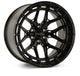 Vossen HF-8 24x10 / 5x130 BP / ET15 / 84.1 CB / Deep - Gloss Black Wheel