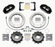 Wilwood Narrow Superlite 4R Rear Kit 12.88in 2008-2012 Subaru WRX w/Lines