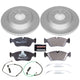 Power Stop 01-05 BMW 325xi Front Euro-Stop Brake Kit