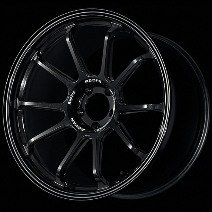 Advan RZ-DF2 20x11.0 / +15 Offset / 5x114.3 / 73mm Bore / Racing Titanium Black
