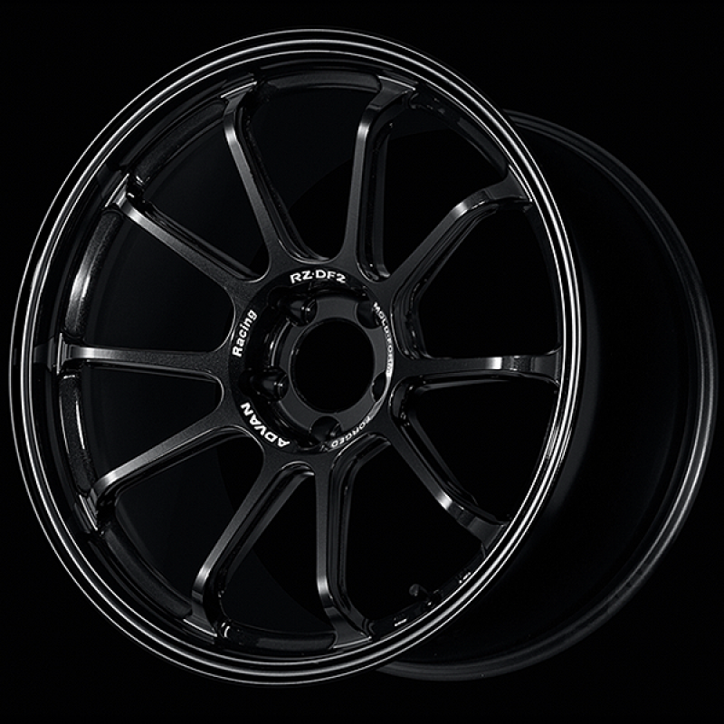 Advan RZ-DF2 19x10.5 / +32 Offset / 5x120 / 72.5mm Bore / Racing Titanium Black