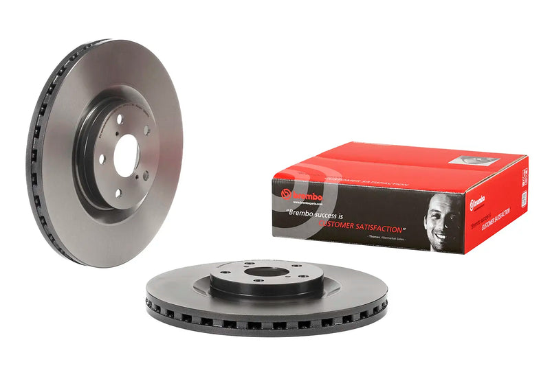 Brembo OE 16-17 Lexus GS200t/2018 GS300/2014 GS350/23-24 IS300/RC300 UV Coated Brake Disc - Front