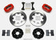 Wilwood Forged Dynalite Front Hat Kit 12.19in Red 00-04 PT Cruiser/03-04 SRT/4