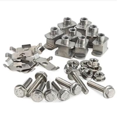 Alcon M6x1 Flanged Self Locking Nut Steel