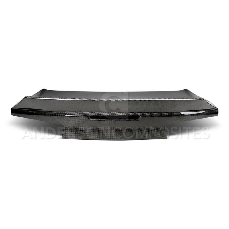 Anderson Composites 2016+ Chevy Camaro Carbon Fiber Double Sided Deck Lid w/ Integrated Spoiler